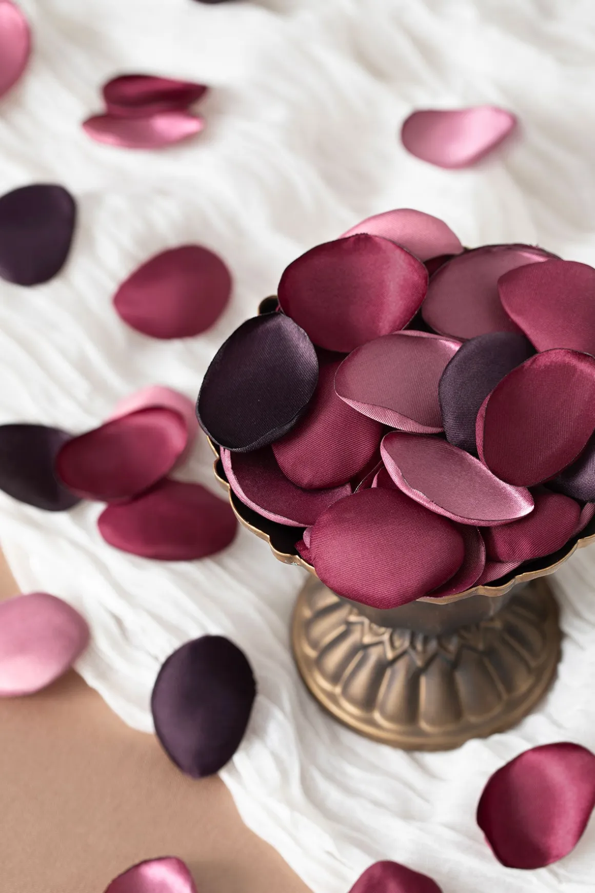 Silk Rose Petals