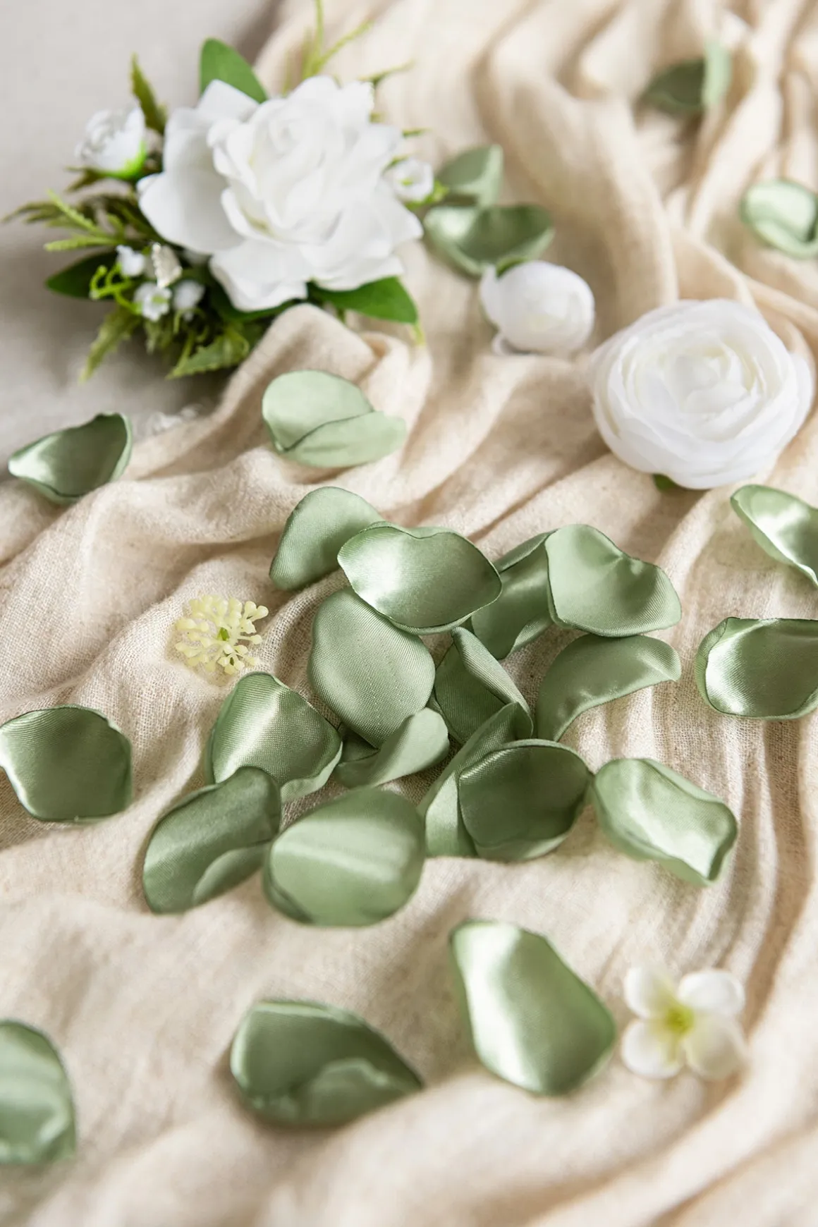 Silk Rose Petals