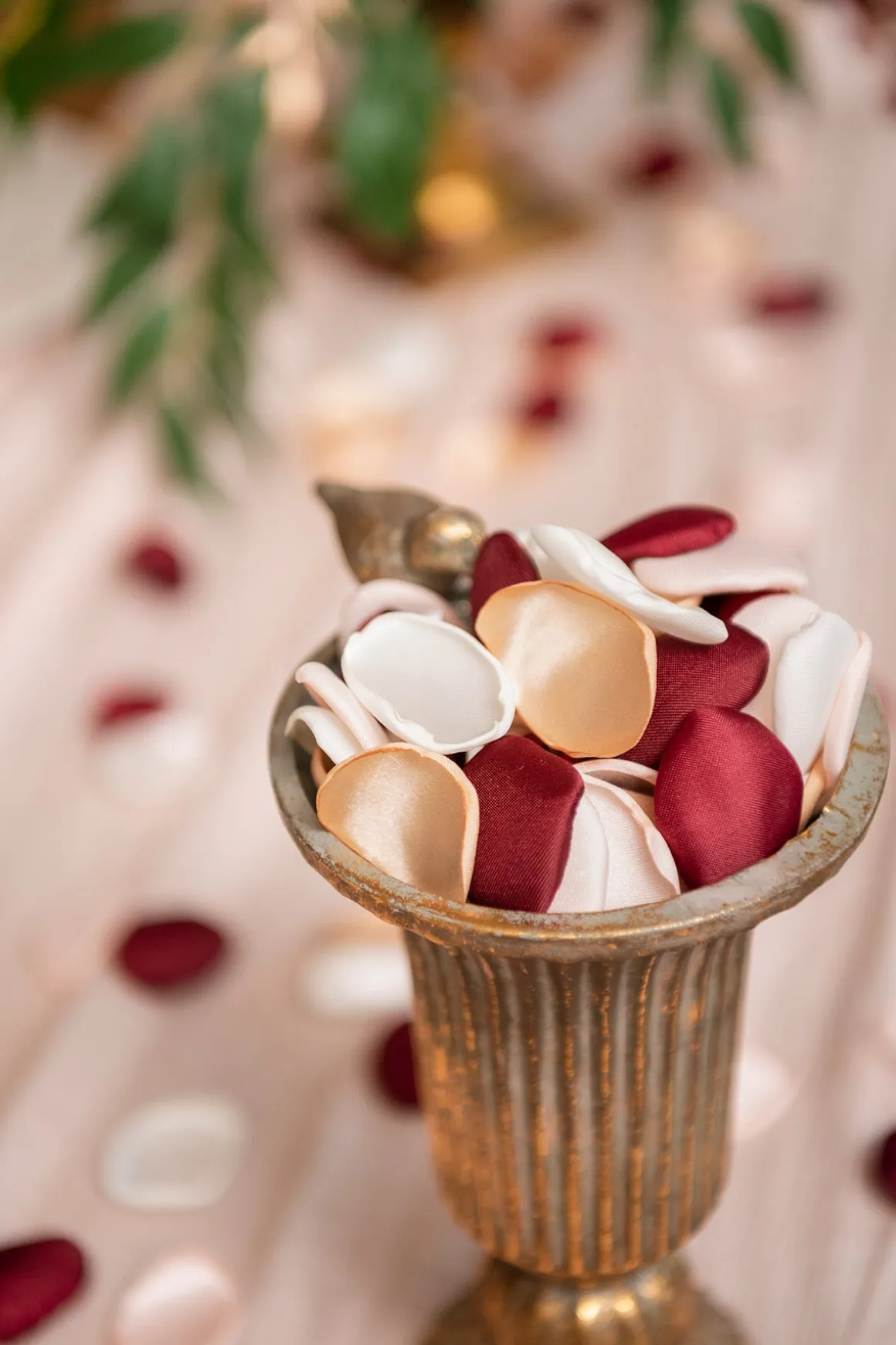 Silk Rose Petals