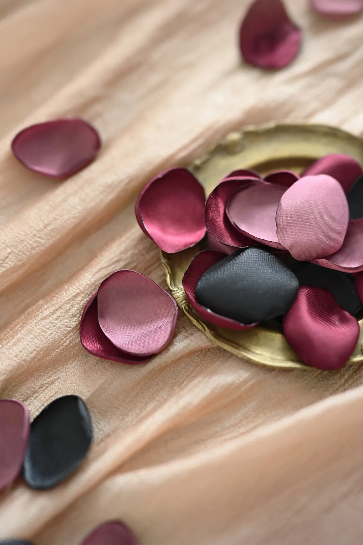 Silk Rose Petals