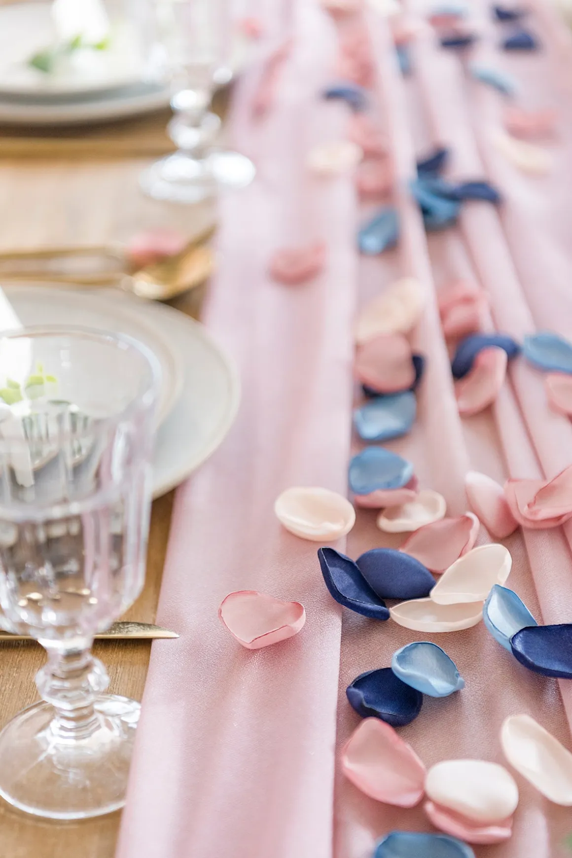 Silk Rose Petals