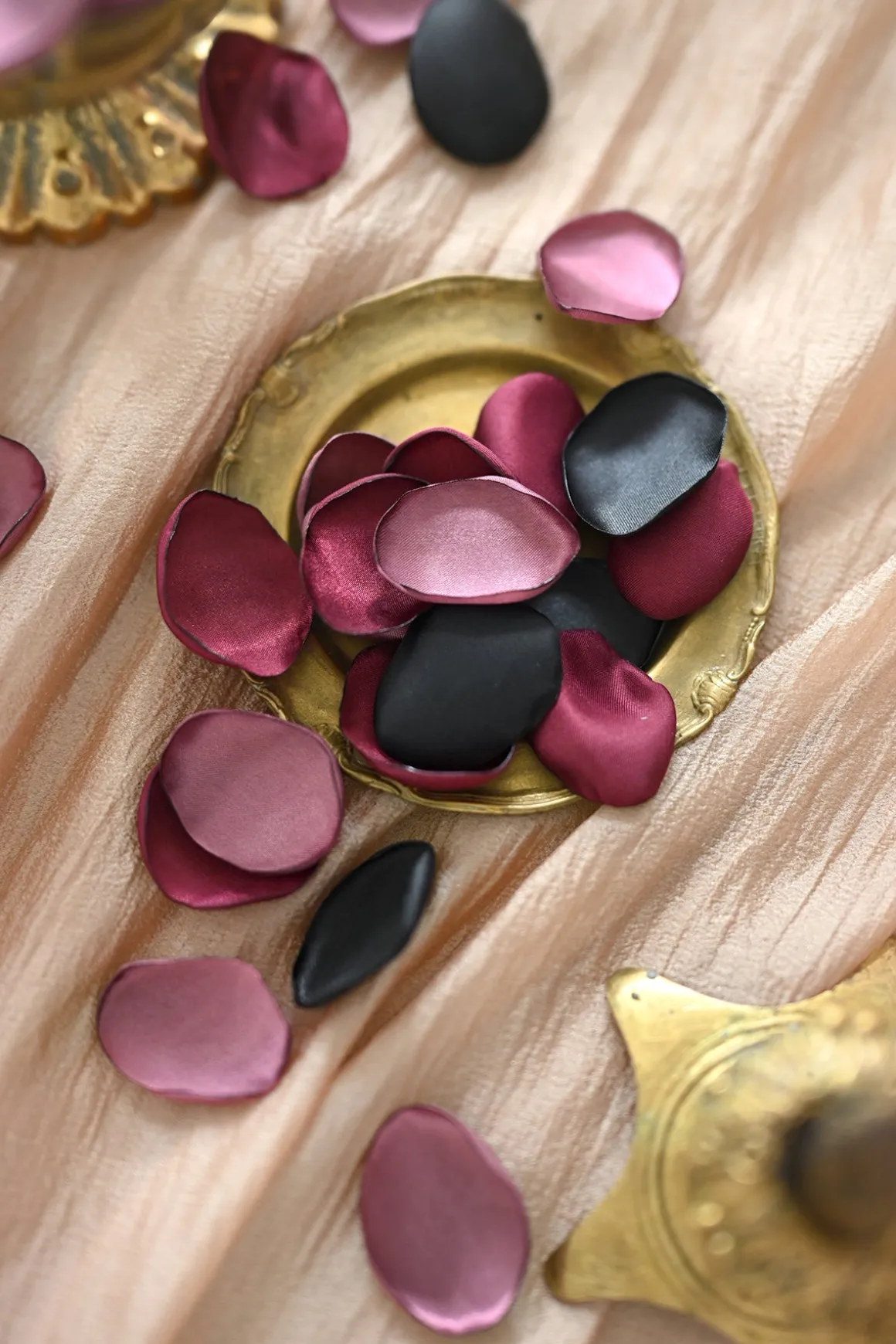 Silk Rose Petals