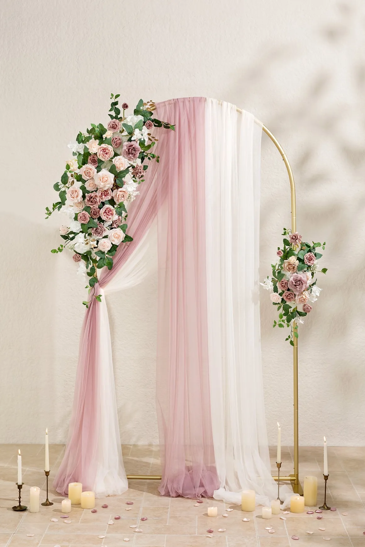 Single Arch Decor Pack in Dusty Rose & Cream | Clearance