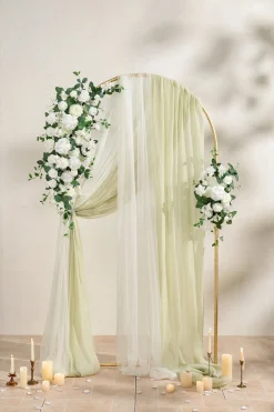 Single Arch Decor Pack in White & Sage | Clearance
