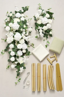 Single Arch Decor Pack in White & Sage | Clearance