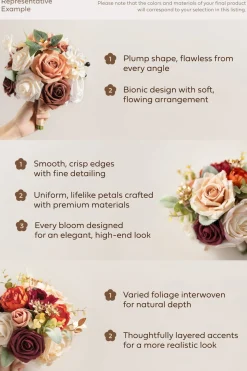 Small Free-Form Bridal Bouquet in Ethereal Purple Dream | Clearance