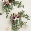Sweetheart Table Floral Swags in Dusty Rose & Mauve