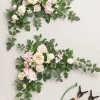 Sweetheart Table Floral Swags in Powder Pink & Cream | Clearance