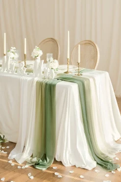 Weave Wedding Table Runner for Reception (Set of 8)
