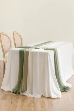 Weave Wedding Table Runner for Reception (Set of 8)