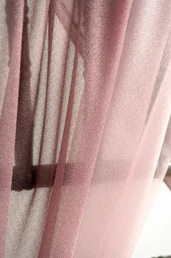 Wedding Aisle Chair Flower Decoration in Dusty Rose & Cream | Clearance