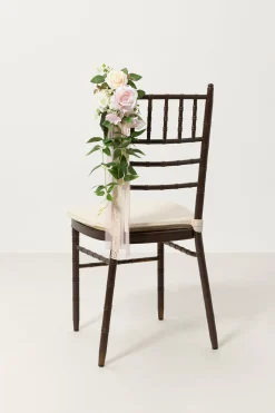 Wedding Aisle Decoration Pew Flowers in Blush & Cream | Clearance