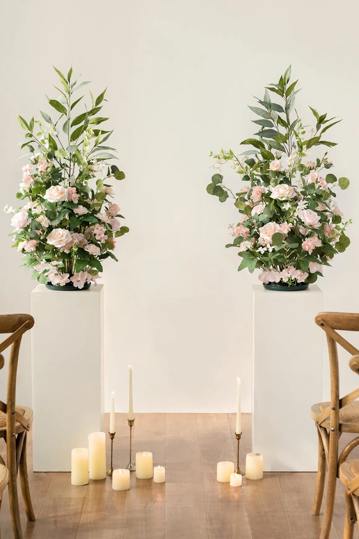 Wedding Flower Packages in Blush & Cream