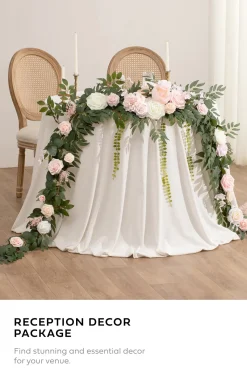 Wedding Flower Packages in Blush & Cream