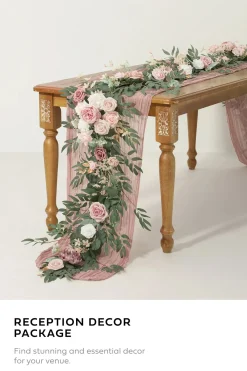 Wedding Flower Packages in Dusty Rose & Cream
