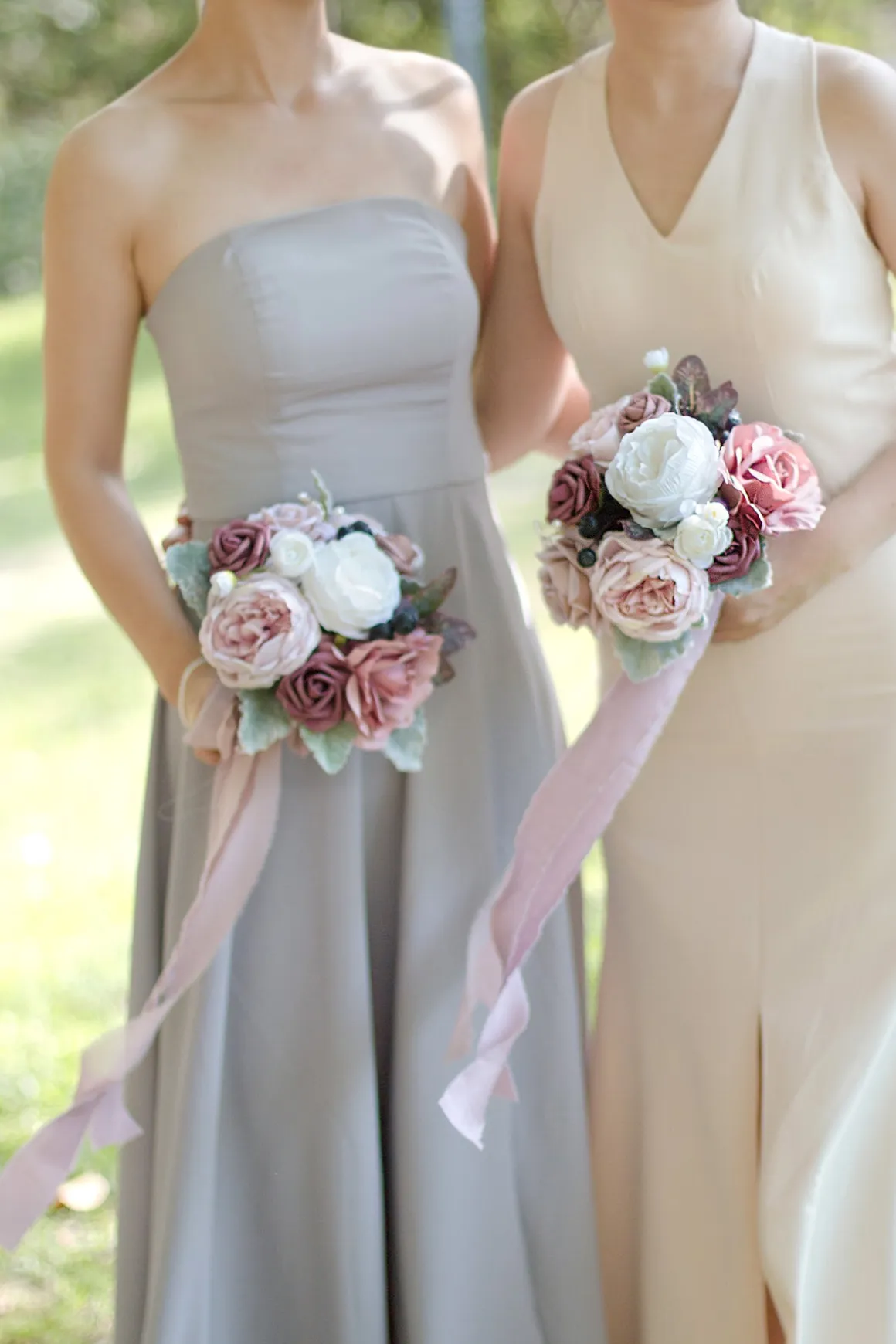 Wedding Flower Packages in Dusty Rose & Mauve