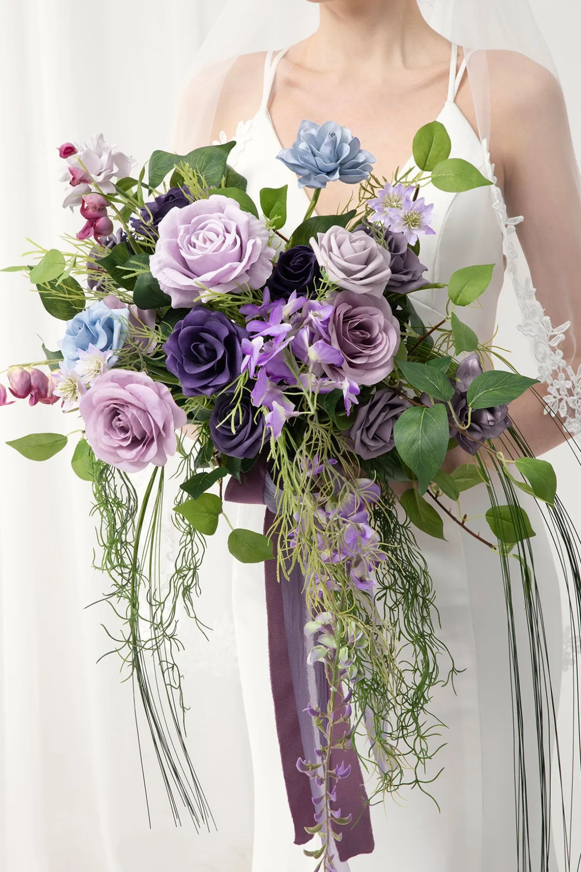 Wedding Flower Packages in Ethereal Purple Dream
