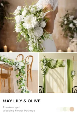 Wedding Flower Packages in May Lily & Olive