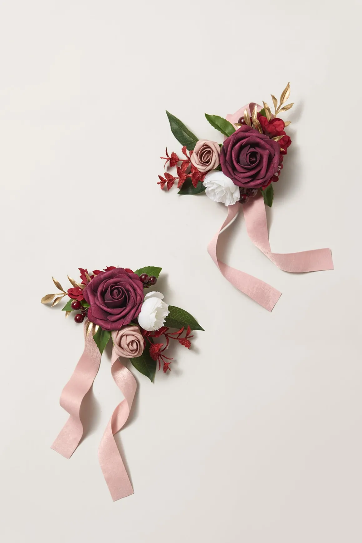 Wedding Flower Packages in Romantic Marsala