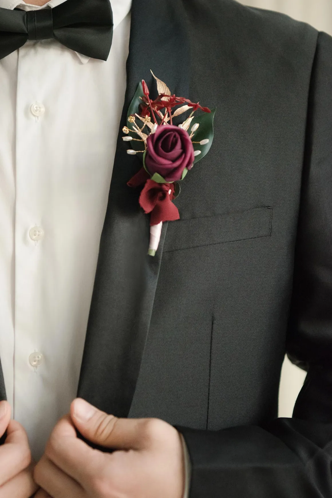 Wedding Flower Packages in Romantic Marsala