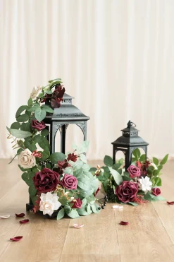 Wedding Flower Packages in Romantic Marsala
