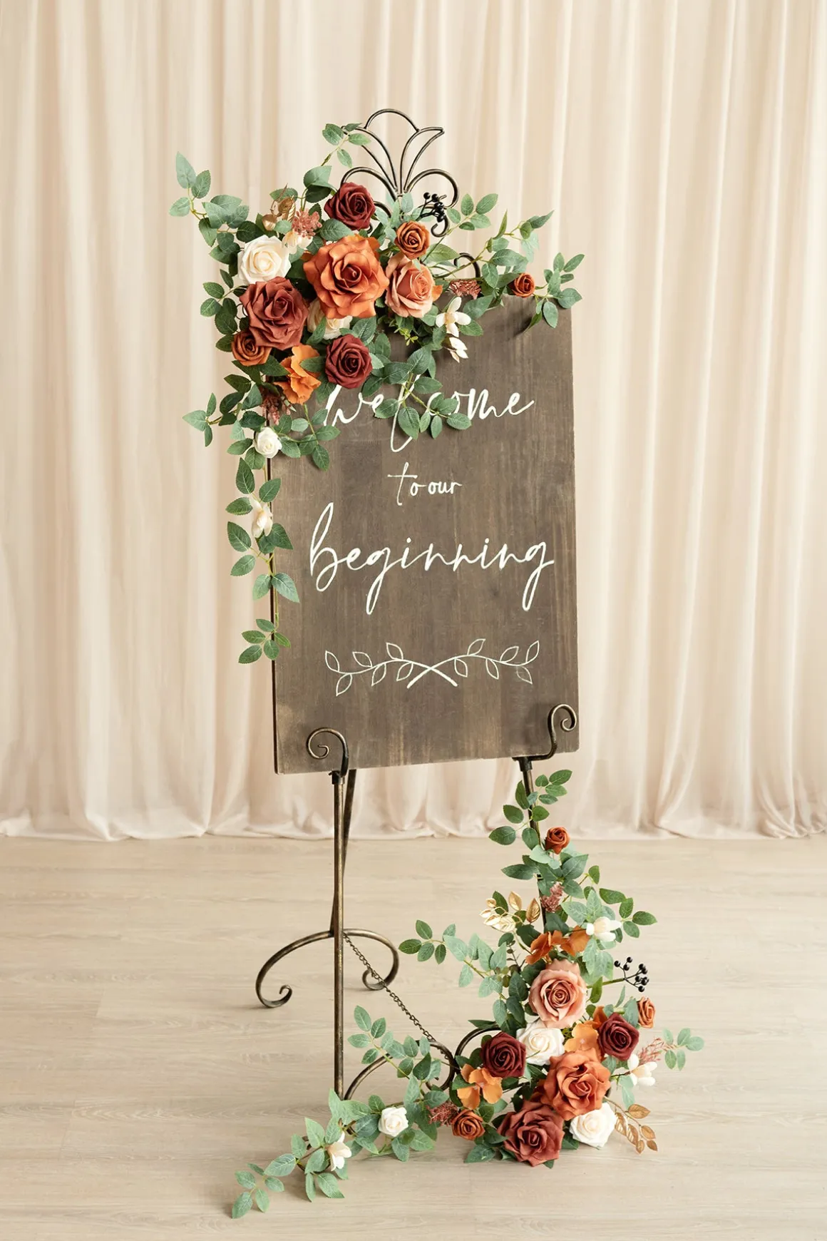 Wedding Flower Packages in Sunset Terracotta