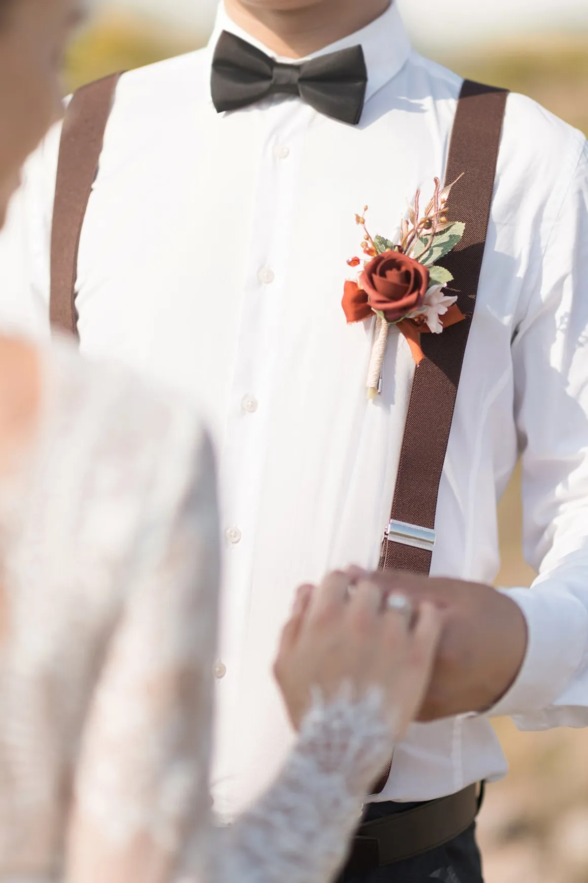 Wedding Flower Packages in Sunset Terracotta