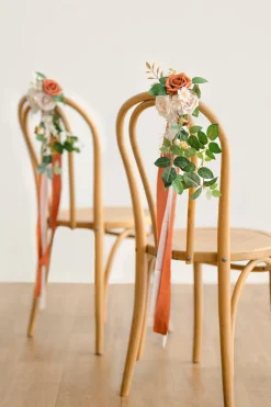 Wedding Flower Packages in Sunset Terracotta