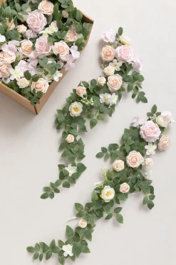 Wedding Hanging Chair Back Decoration in Blush & Cream